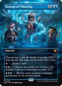 Season of Weaving (Borderless), Bloomburrow
