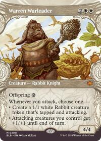 Warren Warleader (Showcase), Bloomburrow