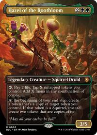 Hazel of the Rootbloom (Borderless), Commander: Bloomburrow