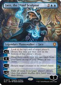 Jace, the Mind Sculptor (Borderless), Commander: Bloomburrow