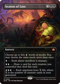Season of Loss (Borderless), Bloomburrow