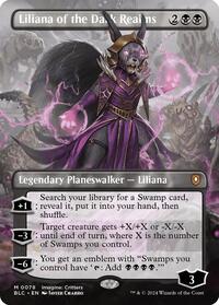 Liliana of the Dark Realms (Borderless), Commander: Bloomburrow