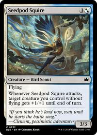 Seedpod Squire, Bloomburrow