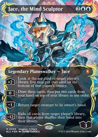 Jace, the Mind Sculptor (Borderless) (Raised Foil), Commander: Bloomburrow