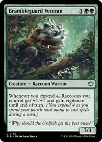 Brambleguard Veteran, Bloomburrow