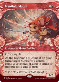 Manifold Mouse (Showcase), Bloomburrow