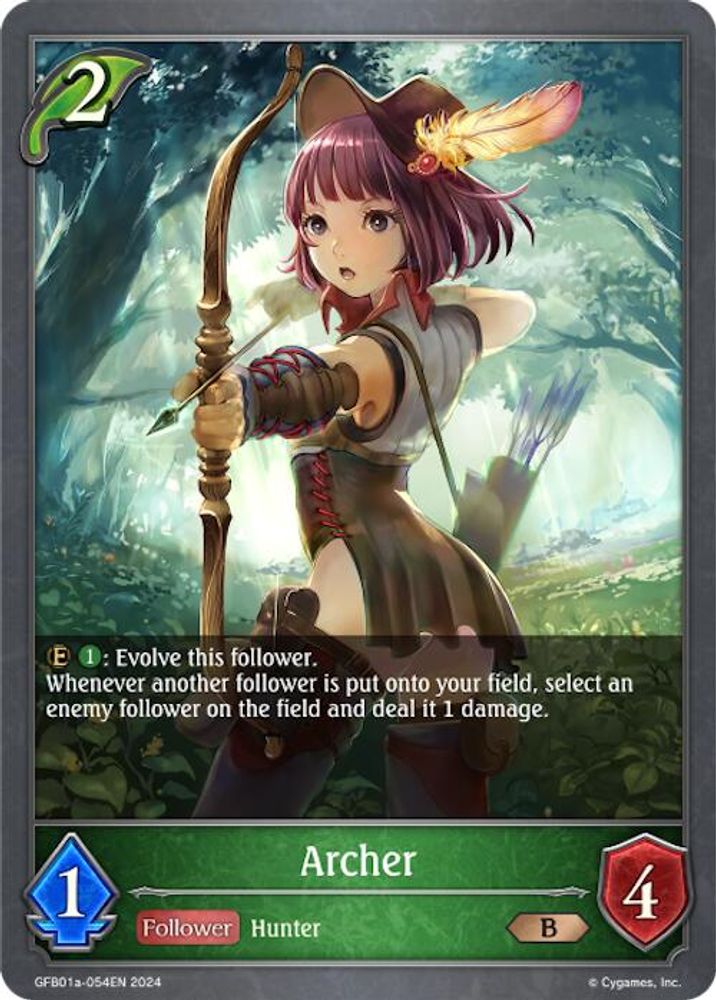 Archer, Standard, front