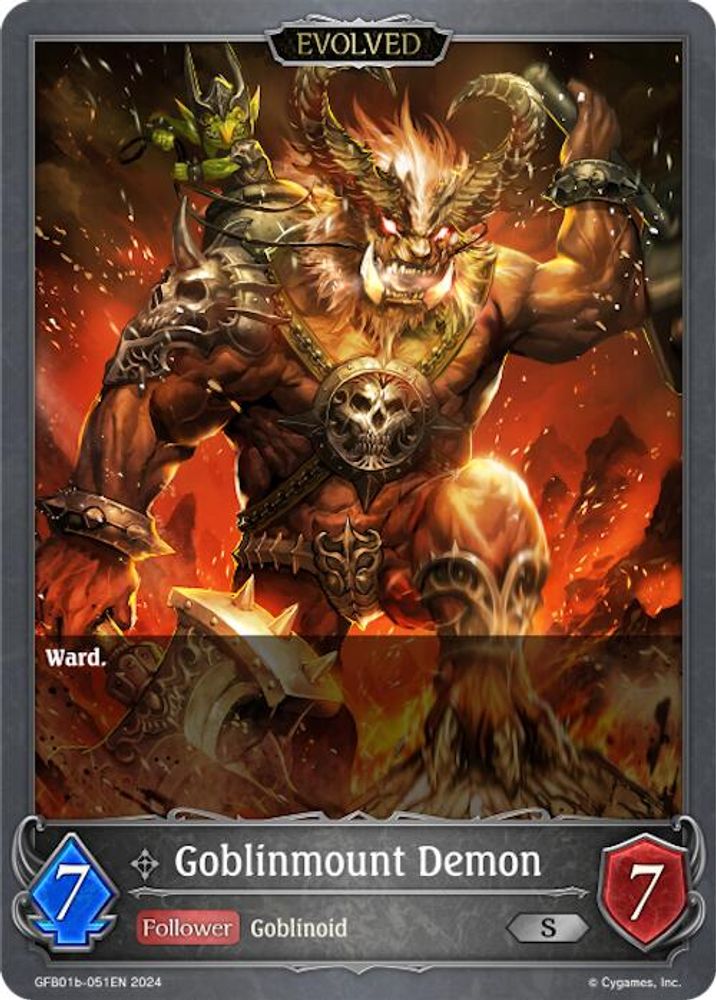 Goblinmount Demon (Evolved), Standard, front