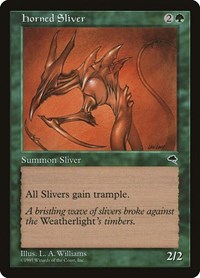 Horned Sliver, Tempest