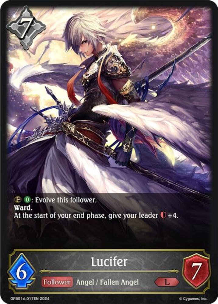 Lucifer, Standard, front