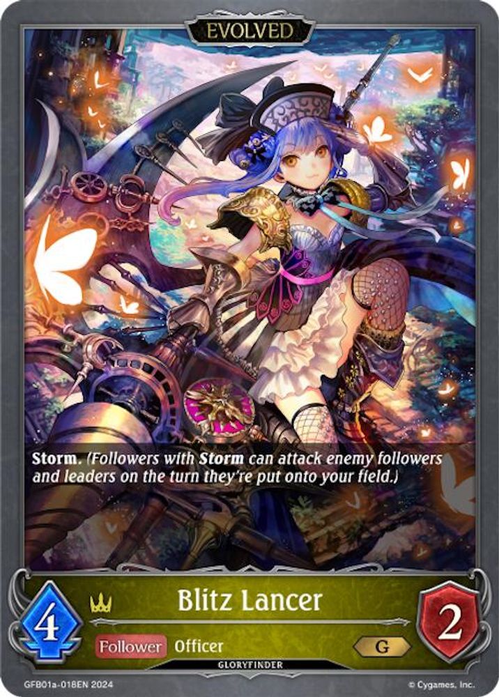 Blitz Lancer (Evolved), Standard, front