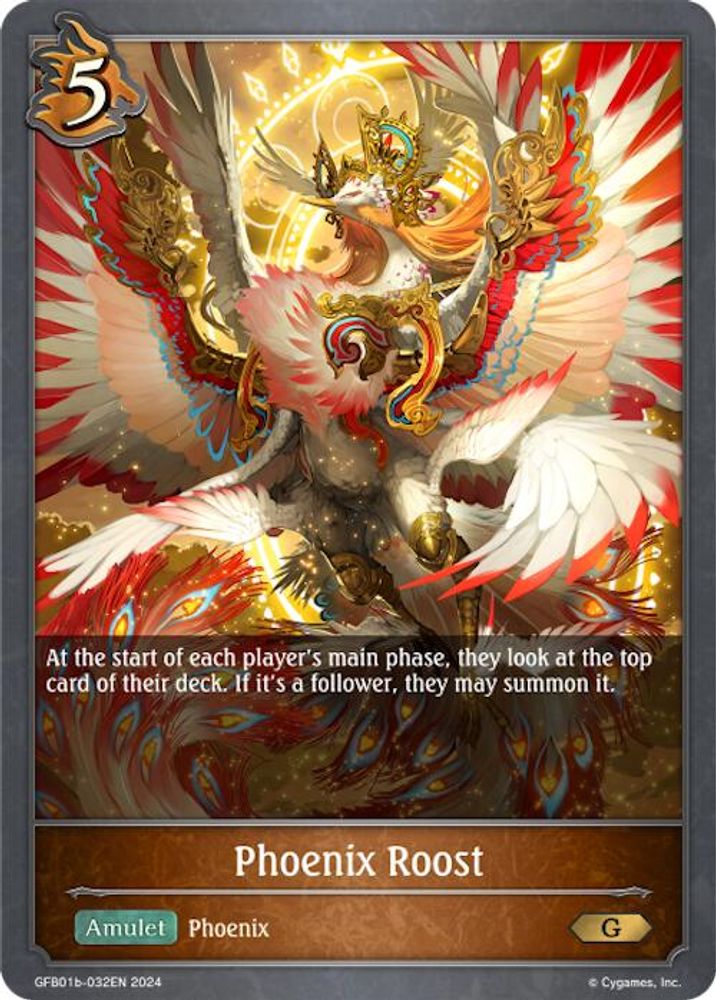 Phoenix Roost, Standard, front