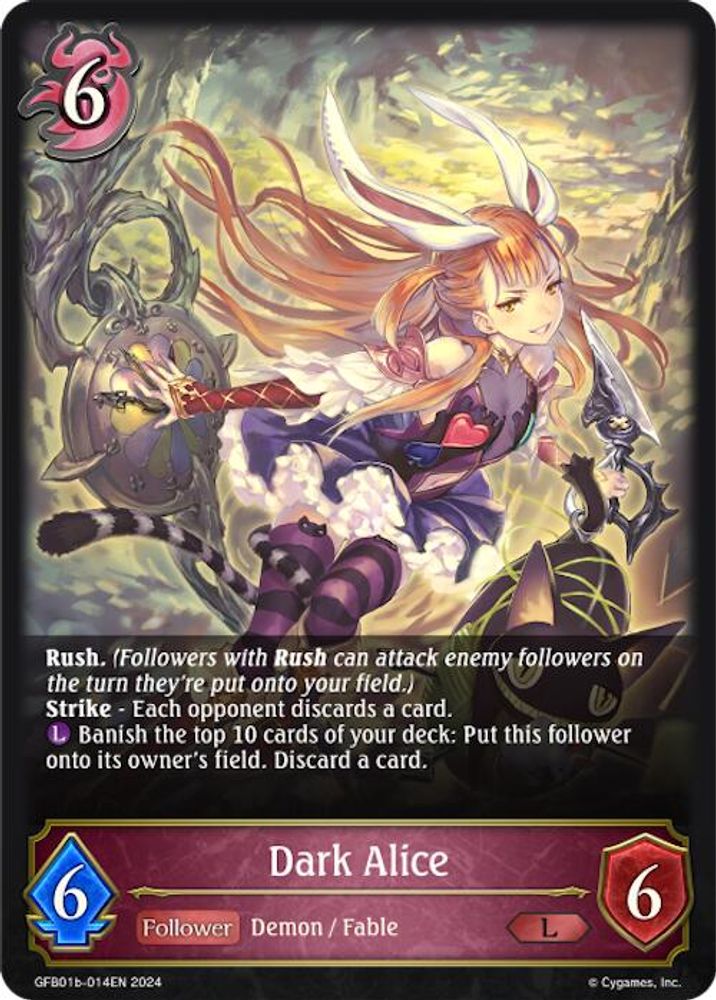 Dark Alice, Standard, front