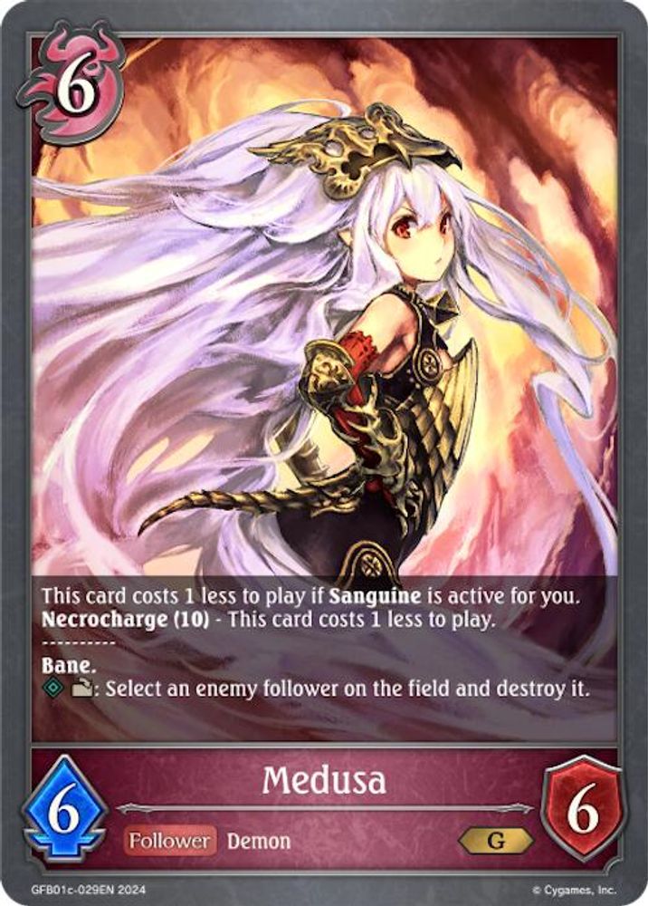 Medusa, Standard, front