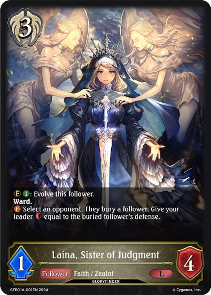 Laina, Sister of Judgment, Standard, front