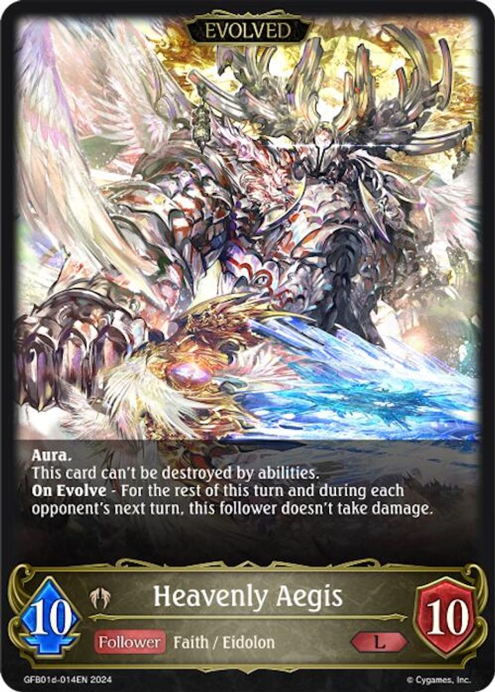 Heavenly Aegis (Evolved), Standard, front
