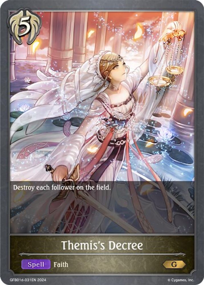 Themis's Decree, Standard, front