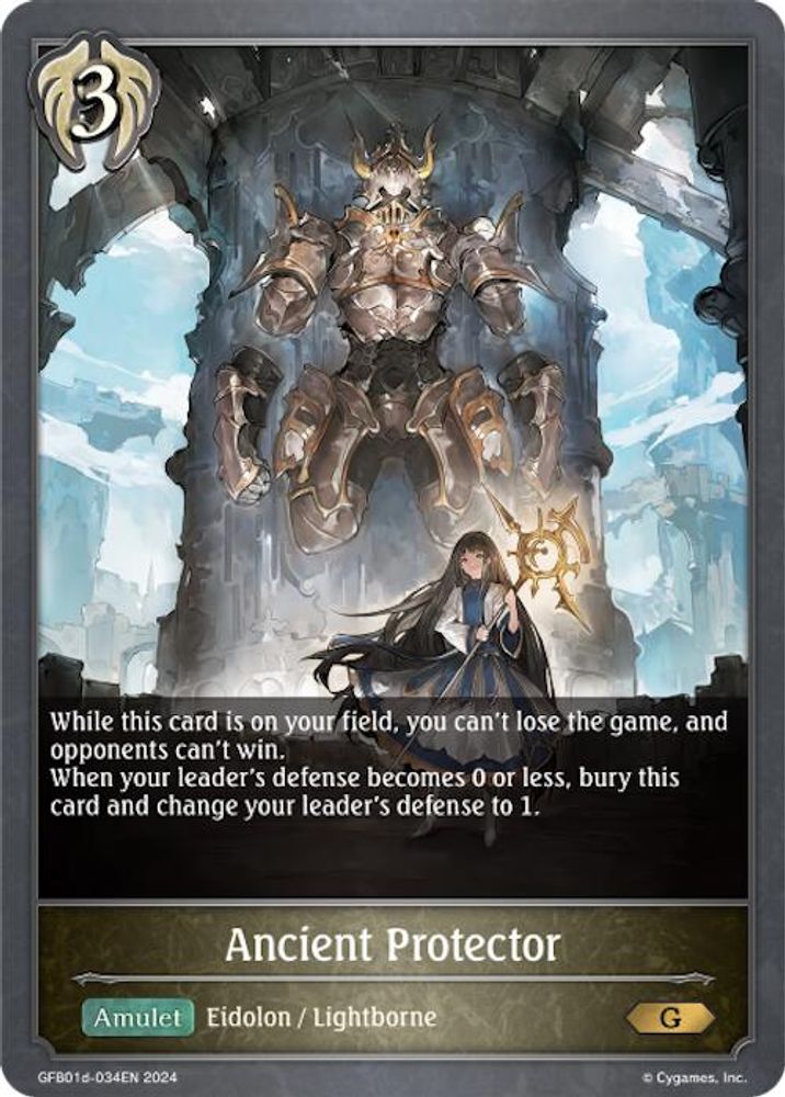 Ancient Protector, Standard, front