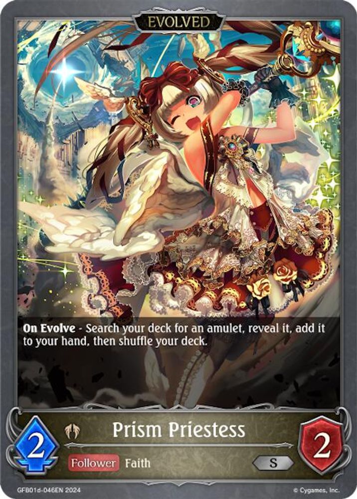 Prism Priestess (Evolved), Standard, front