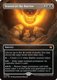 Season of the Burrow (Borderless), Bloomburrow