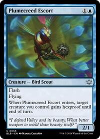 Plumecreed Escort, Bloomburrow
