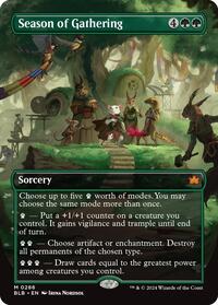 Season of Gathering (Borderless), Bloomburrow