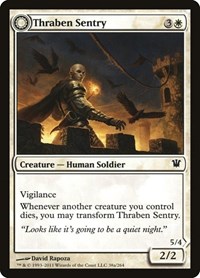 Thraben Sentry, Innistrad