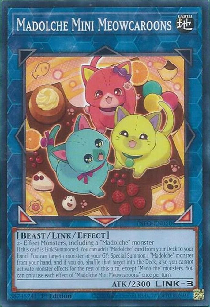 Madolche Mini Meowcaroons, 1st-edition, front
