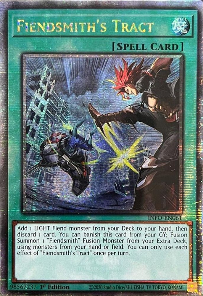 Fiendsmith's Tract (Quarter Century Secret Rare), 1st-edition, front