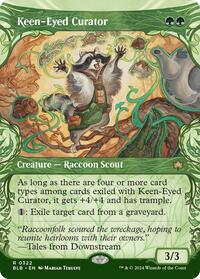 Keen-Eyed Curator (Showcase), Bloomburrow