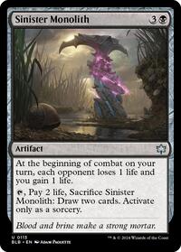 Sinister Monolith, Bloomburrow
