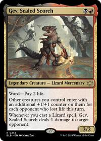 Gev, Scaled Scorch, Bloomburrow
