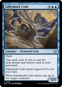Eddymurk Crab, Bloomburrow