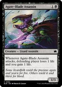 Agate-Blade Assassin, Bloomburrow