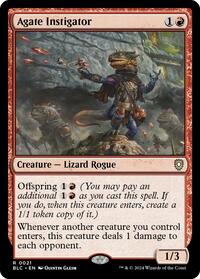 Agate Instigator, Commander: Bloomburrow