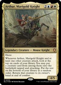Arthur, Marigold Knight, Commander: Bloomburrow