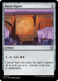 Boros Signet, Commander: Bloomburrow