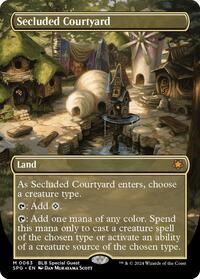 Secluded Courtyard (Borderless), Special Guests