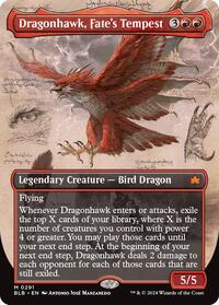 Dragonhawk, Fate's Tempest (Borderless), Bloomburrow