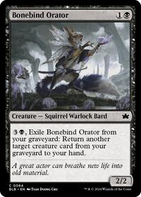 Bonebind Orator, Bloomburrow