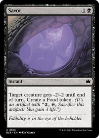 Savor, Bloomburrow
