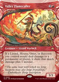 Valley Flamecaller (Showcase), Bloomburrow