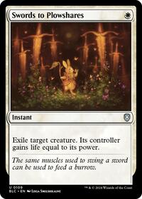 Swords to Plowshares, Commander: Bloomburrow
