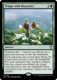 Tempt with Discovery, Commander: Bloomburrow