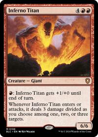 Inferno Titan, Commander: Bloomburrow
