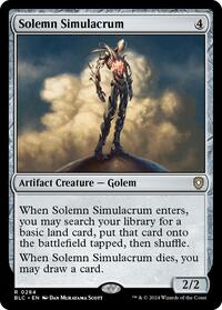 Solemn Simulacrum, Commander: Bloomburrow