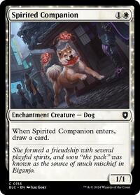 Spirited Companion, Commander: Bloomburrow
