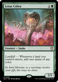 Lotus Cobra, Commander: Bloomburrow