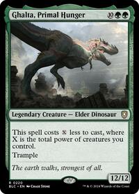 Ghalta, Primal Hunger, Commander: Bloomburrow