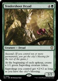 Tendershoot Dryad, Commander: Bloomburrow